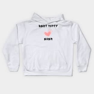 Best poppy ever Kids Hoodie